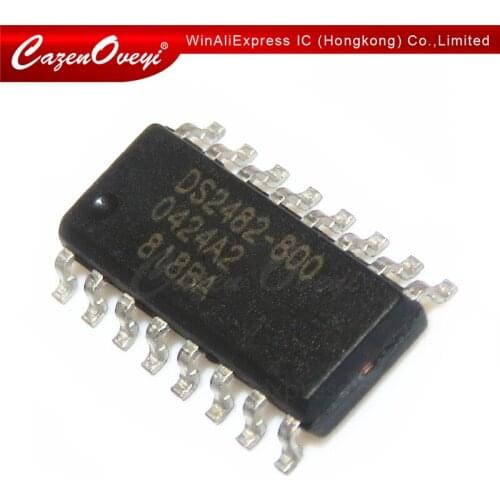 5pcs/lot DS2482-800 DS2482S-800 DS2482 SOP-16 In Stock