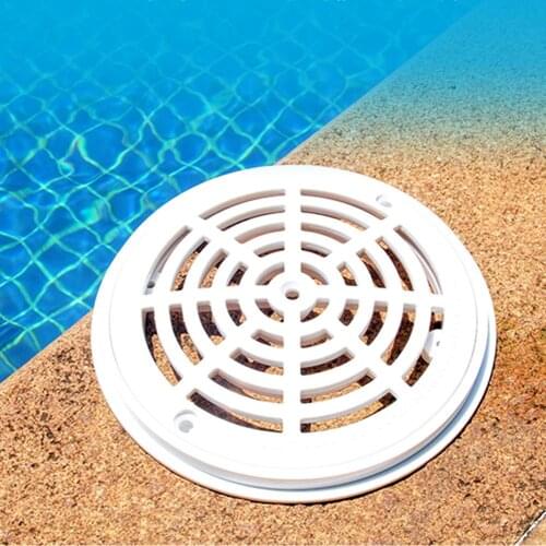 Swimming Pool Accessories Round Main Drain Device SP-1030 With Screw ABS Floor Drain Cover Round Main Drain Cover 8 inch