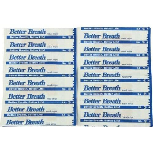 Free shipping 2000pcs/lot Large (55x16mm) Tan nasal snoring strips, cheapest nasal strips