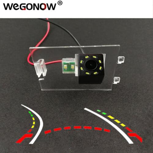 HD Wireless Car CCD Rear view Camera Fisheye 4 8 12 led dynamic Night Vision bracket For Jeep Compass Wrangler Cherokee Liberty