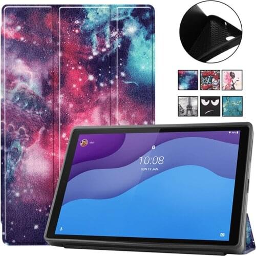 For Lenovo Tab M10 HD Case 2nd Gen Tri-Fold Stand Smart Protective Tablet Cover For Funda Lenovo Tab M10 HD tb-x306f tb-x306x