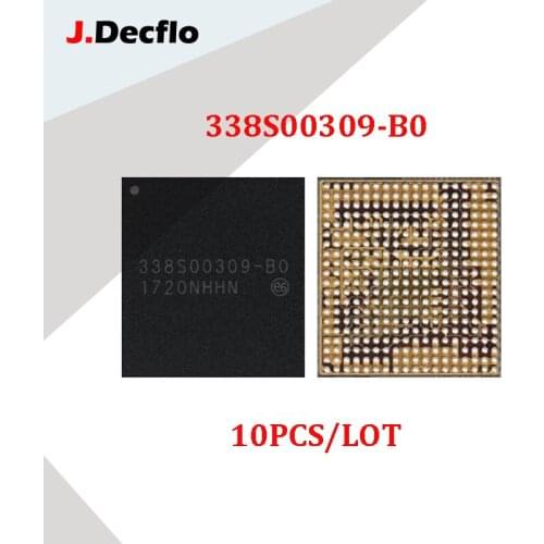 JDecflo 10Pcs/Lot PMIC 338S00309-B0 U2700 338S00309 For iPhone 8 8P Big Main Power IC Integrated Circuits Power Supply Repair