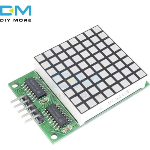 8x8 8*8 8 X 8 Square Matrix Red LED Display Dot 74hc595 Drive Driver Module For Arduino UNO MEGA2560 DUE Raspberry Pi Board