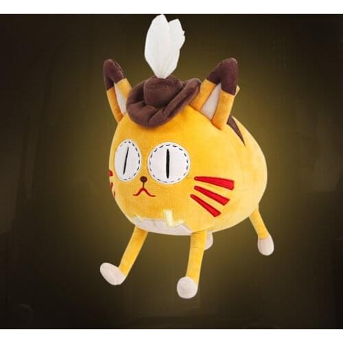 Hot Game Identity V Mr. beard Follower Pet Orange cat Neko Anime Cosplay Plush Toy Soft Plushie Doll Cute Xmas Halloween Gifts