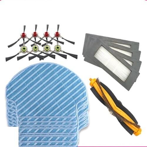 Robot Vacuum Cleaner side brush roller brush filter for ECOVACS DEBOOT DD35 DD33 DD56 Replacement accessory kit