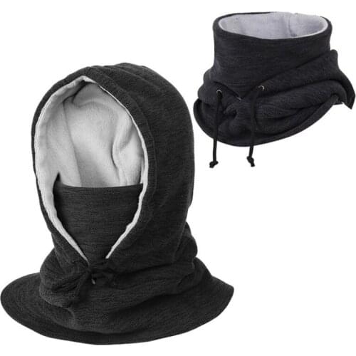 Sally Caps Full Face Mask Fleece Cap Balaclava Neck Warmer Hood Winter Sports Ski Men Women Tactical mask Decorative Hat New