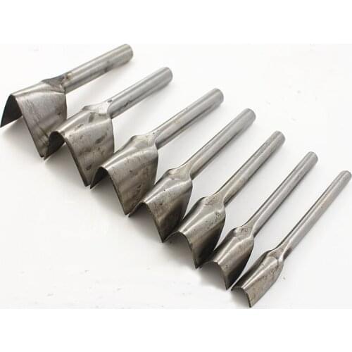 [wamami] 7* Leather Cutting Tool V Shape Punch Craft Handmade For Belt/Wallet/Bag Diy