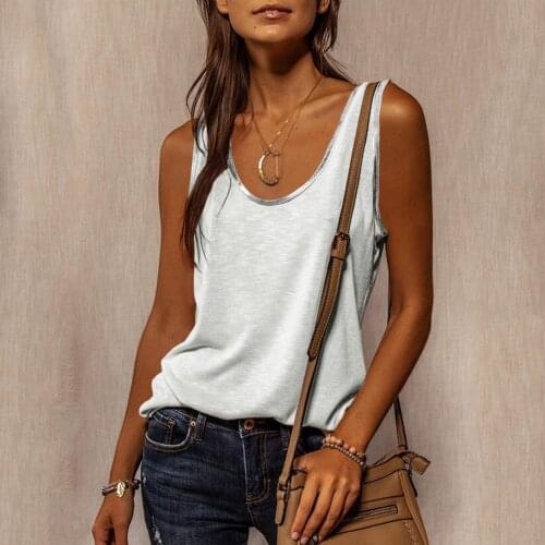 40#Sequins Blouse Women Sexy Sleeveless Solid U-neck Tops Tee Vest Blouse Summer Elegant Pullover Top Shirt блузка женская