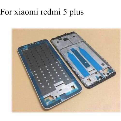 2PCS Back Frame Battery Middle frame For Xiaomi mi Redmi 5plus Redmi5 Plus Middle Frame Housing Case Back Frame