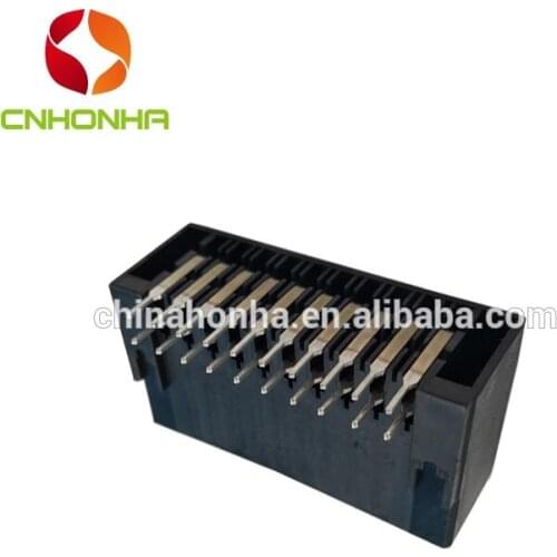 20 Pin 178308-2 HDR 3000 series black male PCB connector electrical car auto housing plug for AMP
