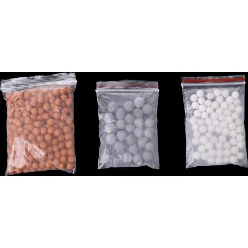 3Bags Energising Filter Beads For Bathroom Handheld Water-saving Shower SPA Tool