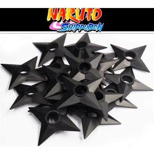 Anime Surrounding ABS Plastic Toys Ninja Weapon Shuriken Cosplay Prop Accessories Gift