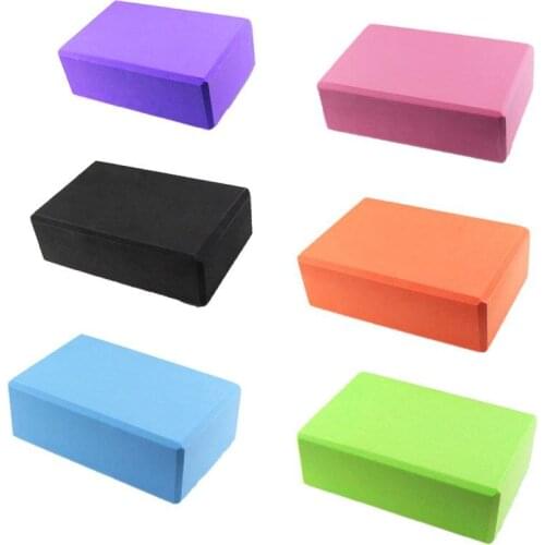 EVA Yoga Block Brick Pilates Exercise Fitness Tool Exercise Workout Stretching Aid Body Shaping Health Training Equipment
