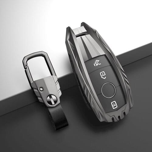 Zinc alloy Car Key Case Cover For Mercedes Benz AMG A C E S series E200L E300L C260L E260 W204 W212 W176 CLA GLA Acessories