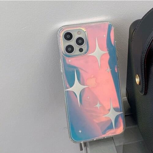 Trend Doji Bling Colorful Phone Case For iPhone 11 12 Pro Max 7 8 Plus X XS XR SE2 12Mini Cover Glitter Soft Silicone TPU Shell