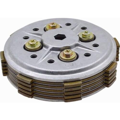 2088 Motorcycle Clutch Parts Drum Hub Assembly With Friction Pressure Plate For Yamaha YBR150 YBR 150 Spare Parts