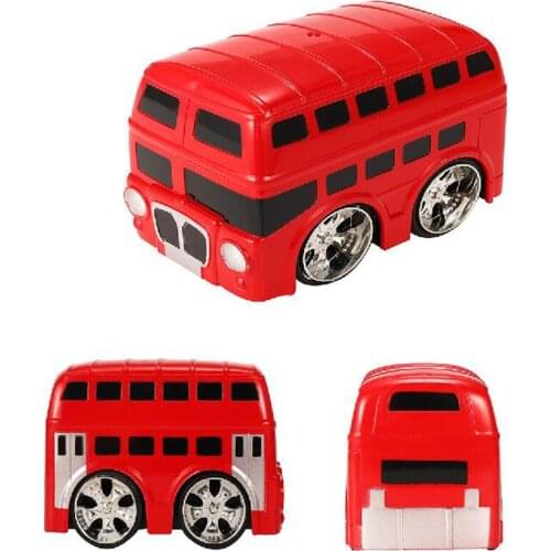 Childrens Toy Bus Inertia Bus Racing Model Childrens Inertial Sliding Off-Road Vehicle Simulation Car Toy Home Decoration Gift