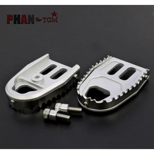 For HONDA CRF1000L Africa twin DCT 14-18 dose not fit Africa Twin Adventure sport CNC Billet Wide Foot Pegs Pedals Rest Footpeg