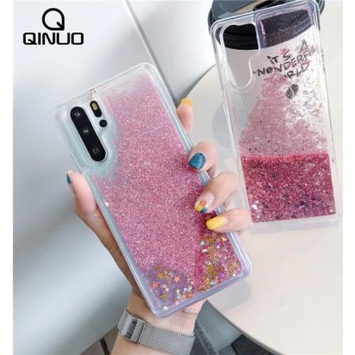 For Huawei P8 P9 P10 P20 P30 Lite Pro P Smart Plus 2019 Liquid Quicksand Case For Huawei Nova 2i 3 3i 3e 4 e Bling Sequins Cover