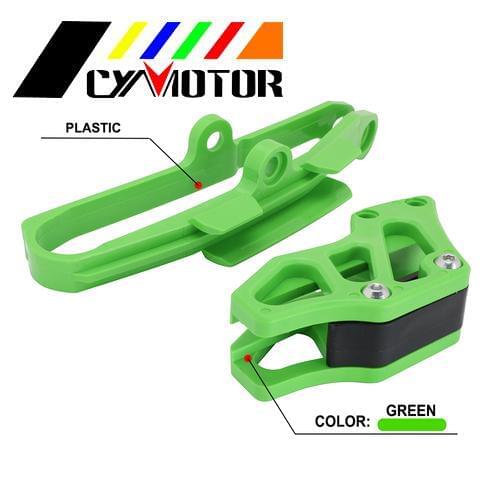 Motorcycle Plastic Chain Guard Guide Swingarm Chain Slider For Kawasaki KXF250 KXF450 KX 250F 450F 2009-2012 2013 2014 2015 2016