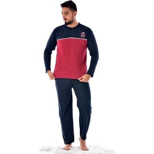 Pemilo Male 2090 Winter Pajamas set Burgundy