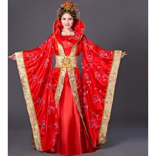 BALDAUREN New Big Tail Chaise Princess Fairy Dress, Studio Photography Theme Costume, Stage Wu Zetian Performance Dress