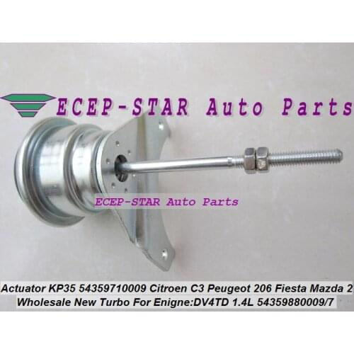 Turbo wastegate Actuator KP35 54359880009 54359700009 For Citroen C1 C2 C3 Xsara For Mazda 2 For PEUGEOT 206 307 DV4TD 8HX 1.4L