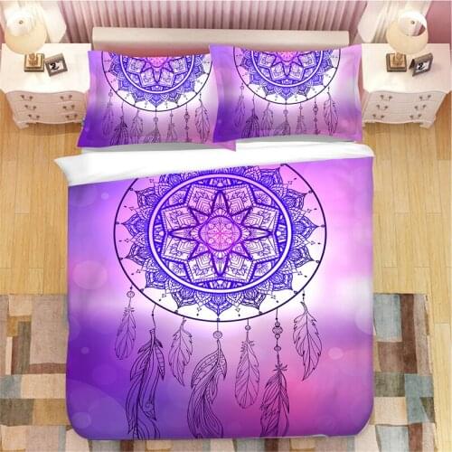 Luxury Bedding Sets queen size Boho Dream Catcher Duvet Cover Set with Pillowcase Full Twin Comforter Bohemian Bed Sets