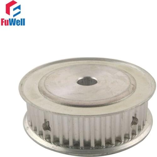 5M Type 60T Timing Pulley 8/10/12/15/17/20mm Inner Bore 60 Teeth 21mm Belt Width 5mm Pitch Aluminum Alloy Timing Belt Pulley