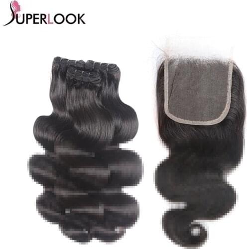 Накладные искусственные волосы SUPERLOOK China At AliExpress