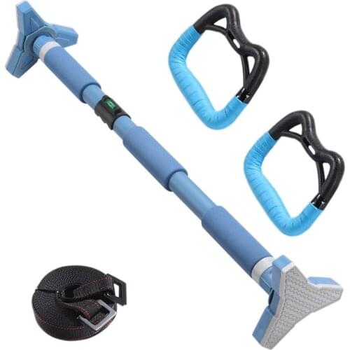 Pull Up Bar Home Gym Equipment with Level Meter Adjustable Width Non-Slip Exercise Rings Workout Bars for Men Women Kids