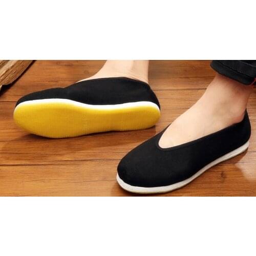 BIG SIZE EU38~EU48 handmade Multi-layer sole Tai chi Martial Arts shoes CHINA vintage Kung Fu wushu shoes TOP QUALITY