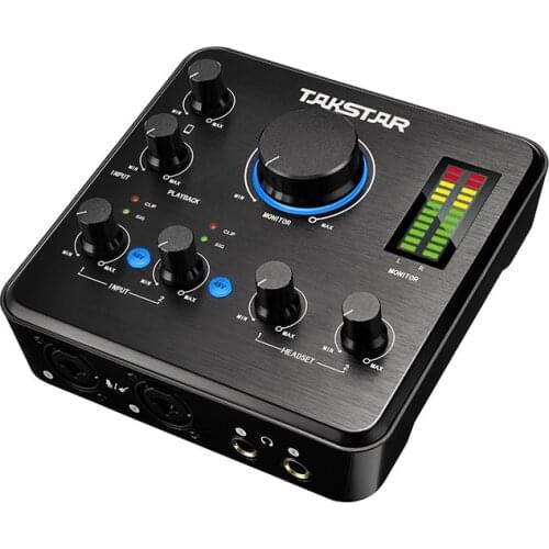 Takstar MX630 Webcast Pro Sound Card Use for Webcast influencer marketing, network Karaoke, pro recording