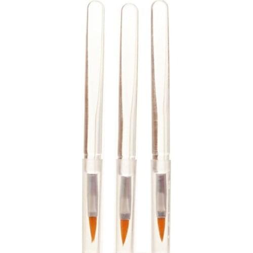 10pc Makeup Brushes Portable Lip Brush Tool Shade Eyelash Brushes Synthetic Wool Professional Foundation Brush Set Contour Kit 7