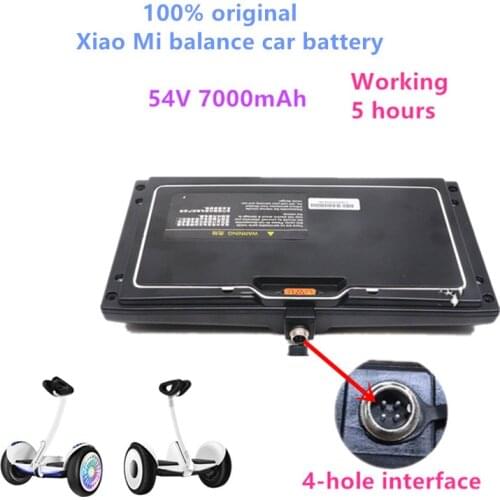 100%Original Scooter 54V Battery pack ForXiao Mi Battery of No.9 balance car battery 54V 7000mAh lithium battery Working 5 hours