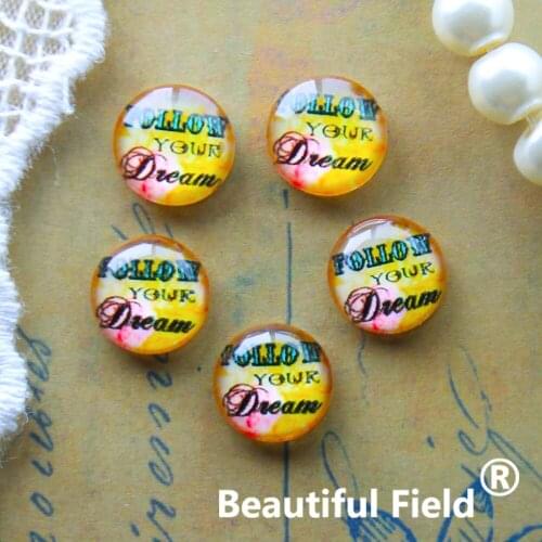 12mm 25mm 14mm 16mm 18mm 20mm Photo Glass Cabochons Round Cameo Set Handmade Settings Letter 08