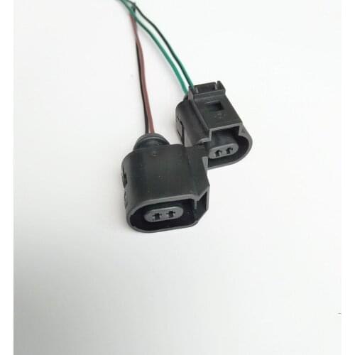 2 Pin/Way Auto ABS Sensor Connector Plug For FAW VW Magotan CC Tiguan Sagitar Audi Q7 6E0 973 702