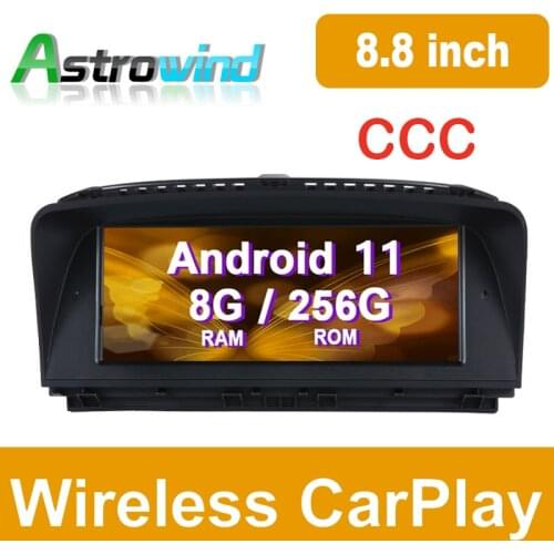8.8 inch 64G ROM Android 10.0 Auto Player GPS Navigation System Media Stereo forBMW 7 Series E65 E66 CCC with Optical Fiber