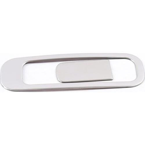 Stainless Steel Car Glove Storage Box Lock Switch Handle Cover Trim for Mg Hs 2018 2019 2020 2021 Accessories