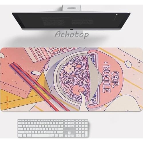 Large Gaming Mouse Pad Kawaii Mousepad Gamer Accessories PC Computer Keyboard Mouse Pad 30x80cm Big Size Molang Rubber Desk Mat