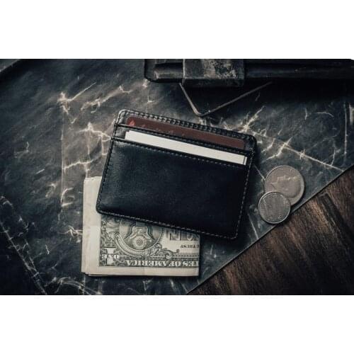Razor Wallet by Dee Christopher Close up Magic Tricks Miracle Wallet Peek Magician Stage Magic Accessories Illusion Gimmick Fun