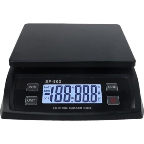 Digital Shipping Scale 66lb / 0.1oz (30kg / 1g) Postal Weight Scale with Hold and Tare Function Mail Postage Scale