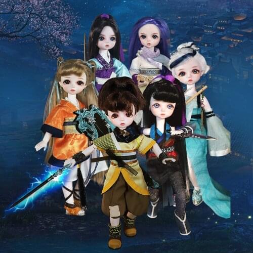 DBS 1/6 BJD Qin Shimingyue doll figurines 30cm costume childrens toys Official makeup includes costumes