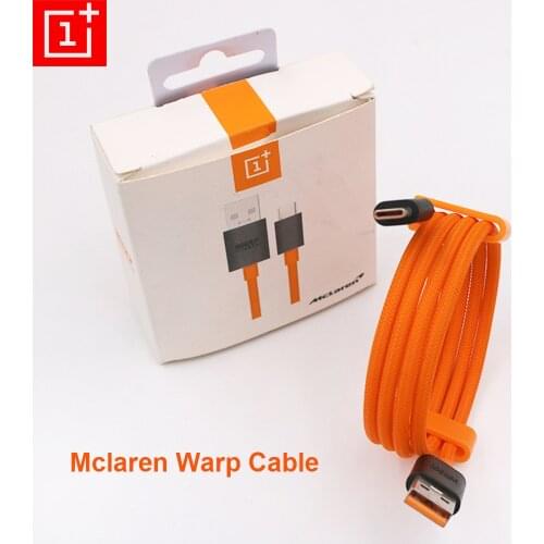 Oneplus 6A Warp USB Cable Mclaren Quick Dash Charge 100cm Type C Line For 1+ One Plus 8 8T 7 7T Pro 3 3T 5 5T 6 6T Nord N10 N100
