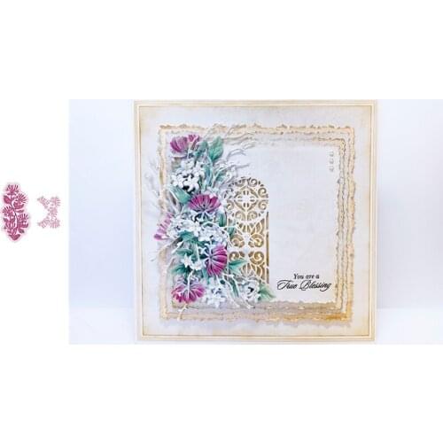 European Flower Cutting Dies Scrapbook Dariy Decoration Stencil Embossing Template DIY Greeting Card Handmade