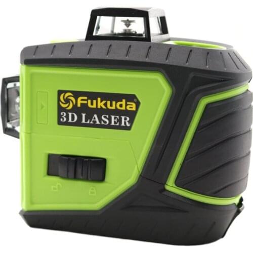12 Line 3D laser level 360 Vertical And Horizontal Laser Level Self-leveling Cross Line 3D Green Laser Level with outdoor