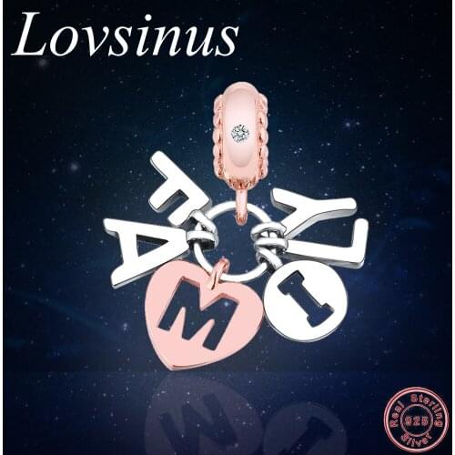 Lovsinus Beads With Letters