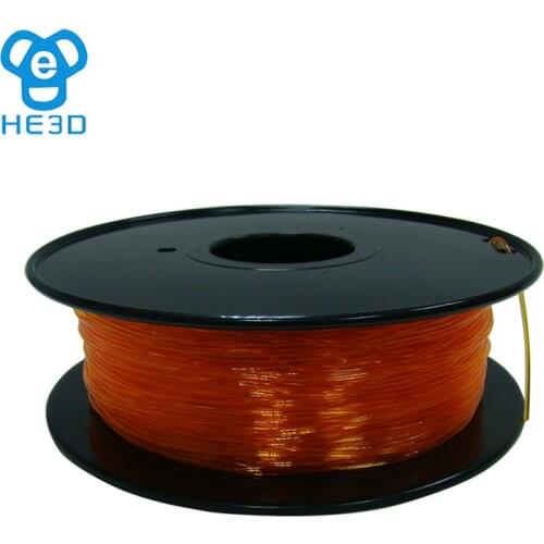 HE3D 3D Printer material Flexible PLA 3D printing filament multi Color 1.75mm TPE TPU Rubber 0.8kg/Spool Soft Material