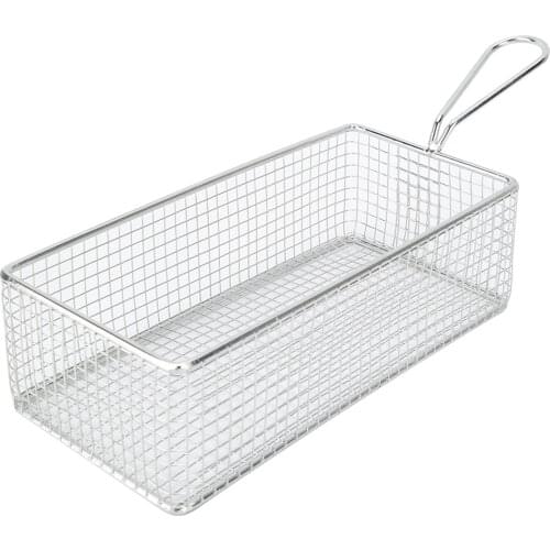 Mini French Fries Food Basket Net Mesh Fries Chip Colander Kitchen Tool Fries Basket Western Restaurant Dim Sum Fruit Basket