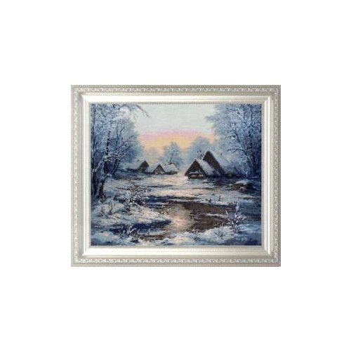 Village in the Snow Sewing kit Top Quality Embroidery Needlework 14CT Unprinted Cross Stitch Kits DIY Handmade Home Decor